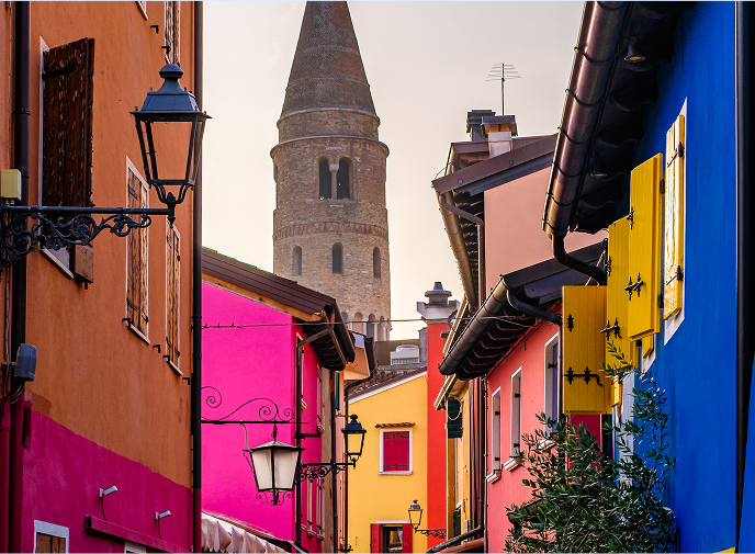 Caorle, il borgo dei colori