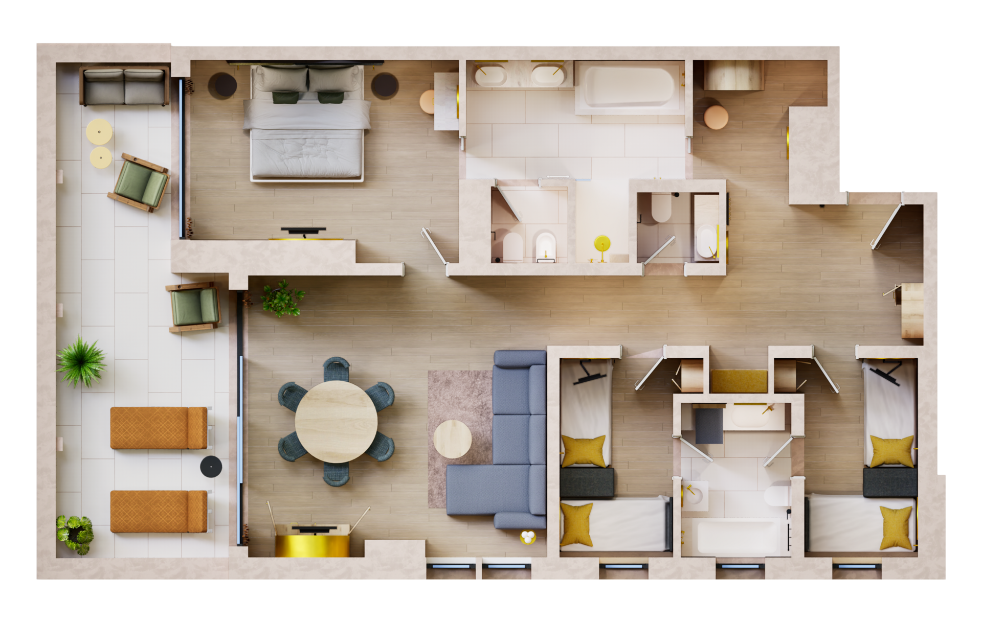 FAMILY PENTHOUSE SUITE